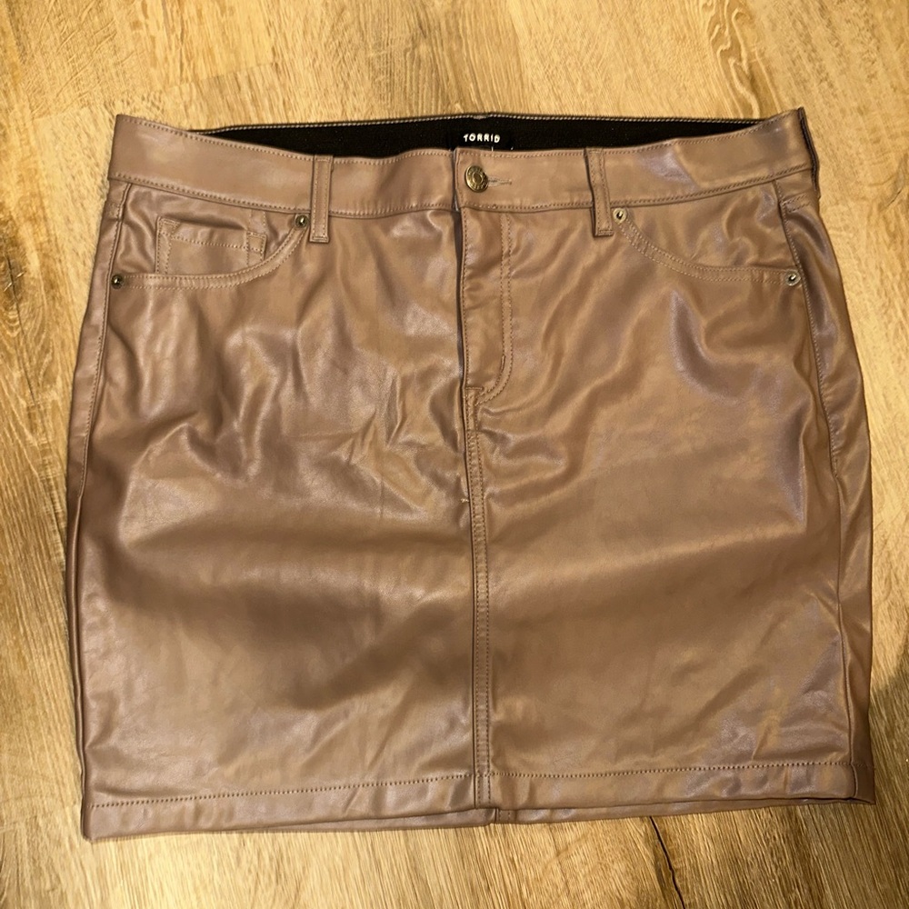 Torrid Women's Brown Mini Skirt